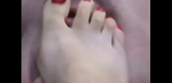  Mature French Foot Domination